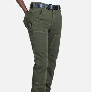 Dovetail Maven X Pants in Moss Green Canvas